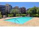 Large outdoor swimming pool offers a refreshing escape and a focal point for community enjoyment at 38 E Serene Ave # 432, Las Vegas, NV 89123