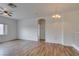 Open-concept living room filled with natural light, featuring modern flooring and a neutral color scheme at 3920 Smokey Fog Ave # 201, North Las Vegas, NV 89081