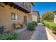 Private patio with a seating area, perfect for outdoor relaxation and enjoying the peaceful surroundings at 3972 Tirana Way, Las Vegas, NV 89103