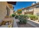 Cozy patio setting with outdoor seating, providing an ideal spot for entertaining or unwinding at 3972 Tirana Way, Las Vegas, NV 89103