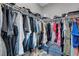 Spacious walk-in closet with organized storage solutions, providing ample space for clothes and accessories at 398 Frank Case Ln, Henderson, NV 89011