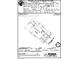 Detailed building plot map outlining property lines and dimensions on Carter House Ave at 489 Carter House Way, Las Vegas, NV 89138