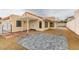 Home featuring well-maintained front yard landscaping with tile roofing and updated architecture at 5151 Tennis Ct, Las Vegas, NV 89120