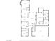 Detailed floor plan showcasing the layout of rooms, including bedrooms, bathrooms, kitchen, and living areas at 5401 Indian Hills Ave, Las Vegas, NV 89130