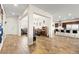 Spacious open-concept layout with kitchen, living, and dining areas for modern living at 6980 W Meranto Ave, Las Vegas, NV 89178