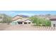 View of the roof and solar panels of a home in a suburban neighborhood at 8 Via Dolcetto, Henderson, NV 89011