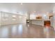 Bright and airy living space with sleek floors and a stylish fireplace at 908 Cypress Gold Ct, North Las Vegas, NV 89031