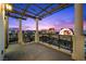 Spacious balcony with decorative iron railings and a pergola, offering panoramic views of the vibrant city at 1 Hughes Center Dr # 1901, Las Vegas, NV 89169