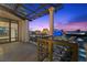 Relax on this balcony and enjoy city views, complete with decorative metalwork and stylish tile flooring at 1 Hughes Center Dr # 1901, Las Vegas, NV 89169