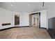 Open bedroom with hardwood floors and recessed lighting at 1 Hughes Center Dr # 1901, Las Vegas, NV 89169