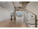Elegant entryway featuring modern staircase and decor, enhancing the home's contemporary design at 1 Hughes Center Dr # 1901, Las Vegas, NV 89169