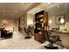 Well-lit salon area with styling stations, comfortable chairs, and ample space for clients at 1 Hughes Center Dr # 1901, Las Vegas, NV 89169