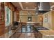 Modern kitchen with updated stainless appliances and granite counters at 1 Hughes Center Dr # 308, Las Vegas, NV 89169