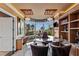 This office space features city views, chandeliers and custom built-ins at 1 Hughes Center Dr # 308, Las Vegas, NV 89169