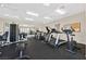 Onsite gym featuring modern exercise equipment for convenient workouts and a healthy lifestyle at 10484 Rose Park Ave, Las Vegas, NV 89135