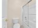 Bathroom with a toilet, shower and bathtub combo at 1155 Phillip Island St, Henderson, NV 89052