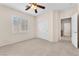 Bedroom features plantation shutters and a closet at 1155 Phillip Island St, Henderson, NV 89052