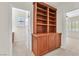Built-in cabinets and shelving between two doorways at 1155 Phillip Island St, Henderson, NV 89052