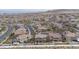 Residential aerial view showcasing well manicured landscaping at 11952 Girasole Ave, Las Vegas, NV 89138