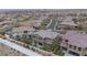 Beautiful aerial view of a home with a backyard pool at 11952 Girasole Ave, Las Vegas, NV 89138