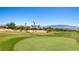 This property overlooks a golf course with desert mountain views and mature landscaping at 1309 Vista Del Monte Dr, Mesquite, NV 89027