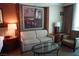 Living area with a sofa and a chair at 145 E Harmon Ave # 27619, Las Vegas, NV 89109