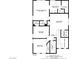 Upstairs floor plan details the primary bedroom with bath, walk-in closets, and other bedrooms at 320 Point Loma Ave, North Las Vegas, NV 89031