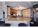 Kitchen with granite countertops, stainless steel appliances, and lots of cabinet space at 322 Karen Ave # 2807, Las Vegas, NV 89109