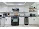 Contemporary kitchen featuring stainless steel appliances, and sleek countertops at 450 Intrepid Ct, Boulder City, NV 89005