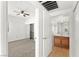 Bright bedroom with attached closet and bathroom at 4655 Gold Dust Ave # 210, Las Vegas, NV 89120
