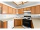 Well-lit kitchen with a gas range and efficient layout at 4655 Gold Dust Ave # 210, Las Vegas, NV 89120