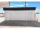 Detached garage featuring ample parking and a secure entrance, set against a clean, modern exterior at 517 N 22Nd St, Las Vegas, NV 89101