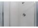 Close up of the white tiled walls inside the shower at 517 N 22Nd St, Las Vegas, NV 89101