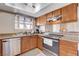 Kitchen with stainless steel appliances and light wood cabinets at 7200 Pirates Cove Rd # 2084, Las Vegas, NV 89145