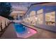 Inviting backyard with a private pool, spa, and patio, perfect for entertaining at 8140 Bay Harbor Dr, Las Vegas, NV 89128