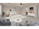 Staged primary bedroom with decor at 1312 Fragrant Spruce Ave, Las Vegas, NV 89123