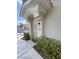 Close-up of inviting townhome entrance with charming gated entry and well-maintained landscaping at 1511 Cardinal Peak Ln # 201, Las Vegas, NV 89144