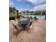 A resident pool featuring patio seating, lounge chairs and a blue water pool in a beautiful community at 1511 Cardinal Peak Ln # 201, Las Vegas, NV 89144