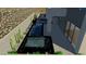 Rendering of a sleek, modern pool and spa with lounge chairs and cacti at 21 Highland Cove Ln, Henderson, NV 89011