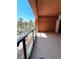 Spacious private balcony with sleek railing, ideal for outdoor seating and relaxation at 23 E Agate Ave # 301, Las Vegas, NV 89123