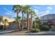 Charming single-Gathering home with mature palm trees and a well-manicured lawn at 23 Indian Run Way, Las Vegas, NV 89148