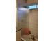 Modern shower with glass door at 23 Indian Run Way, Las Vegas, NV 89148
