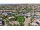 Aerial view of a park in a residential neighborhood at 2449 Daks Loden Ct, Henderson, NV 89044