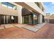 Modern home featuring a minimalist desert landscape, concrete pavers, and an elegant entrance at 25 Canyon Bay Dr, Henderson, NV 89011