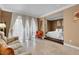 Open-concept living and bedroom space with tiled floors and natural light at 270 E Flamingo Rd # 131, Las Vegas, NV 89169