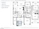 Detailed floor plan highlighting an open-concept layout with gourmet kitchen, spacious living areas, and luxurious primary suite at 301 Talon Heights St, Las Vegas, NV 89138