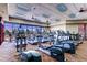 Well-equipped gym features treadmills and ellipticals with scenic views at 3124 Kookaburra Way, North Las Vegas, NV 89084
