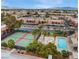 Inviting community featuring tennis courts, and pool for residents' recreation and relaxation at 4421 Alexis Dr # 429, Las Vegas, NV 89103