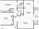 Detailed floor plan showcasing the layout including the primary bedroom, living spaces, and balcony at 4421 Alexis Dr # 429, Las Vegas, NV 89103