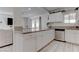 Open kitchen featuring granite countertops, stainless steel appliances, and a view into the living area at 4739 Glenndavis Dr, Las Vegas, NV 89121